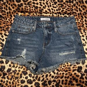Love SoHo Distressed Denim Jean Shorts